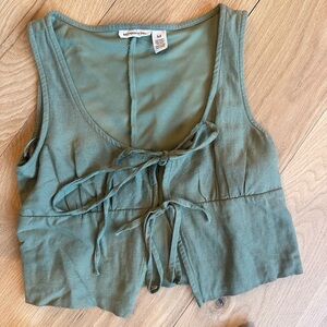 Midnight Sky Olive Green Two Piece Set